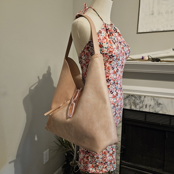 LN Y2k Hobo shoulder bag! Blush Pink - Picture 6 of 13